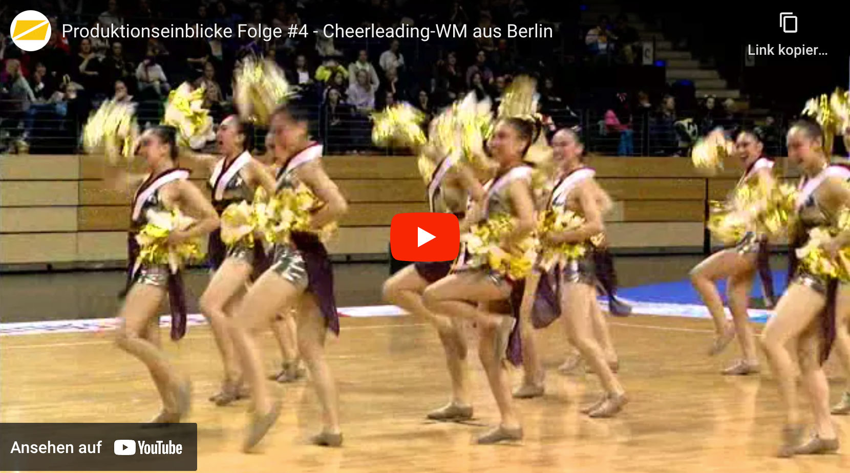 Liveübertragung Cheerleading WM Berlin